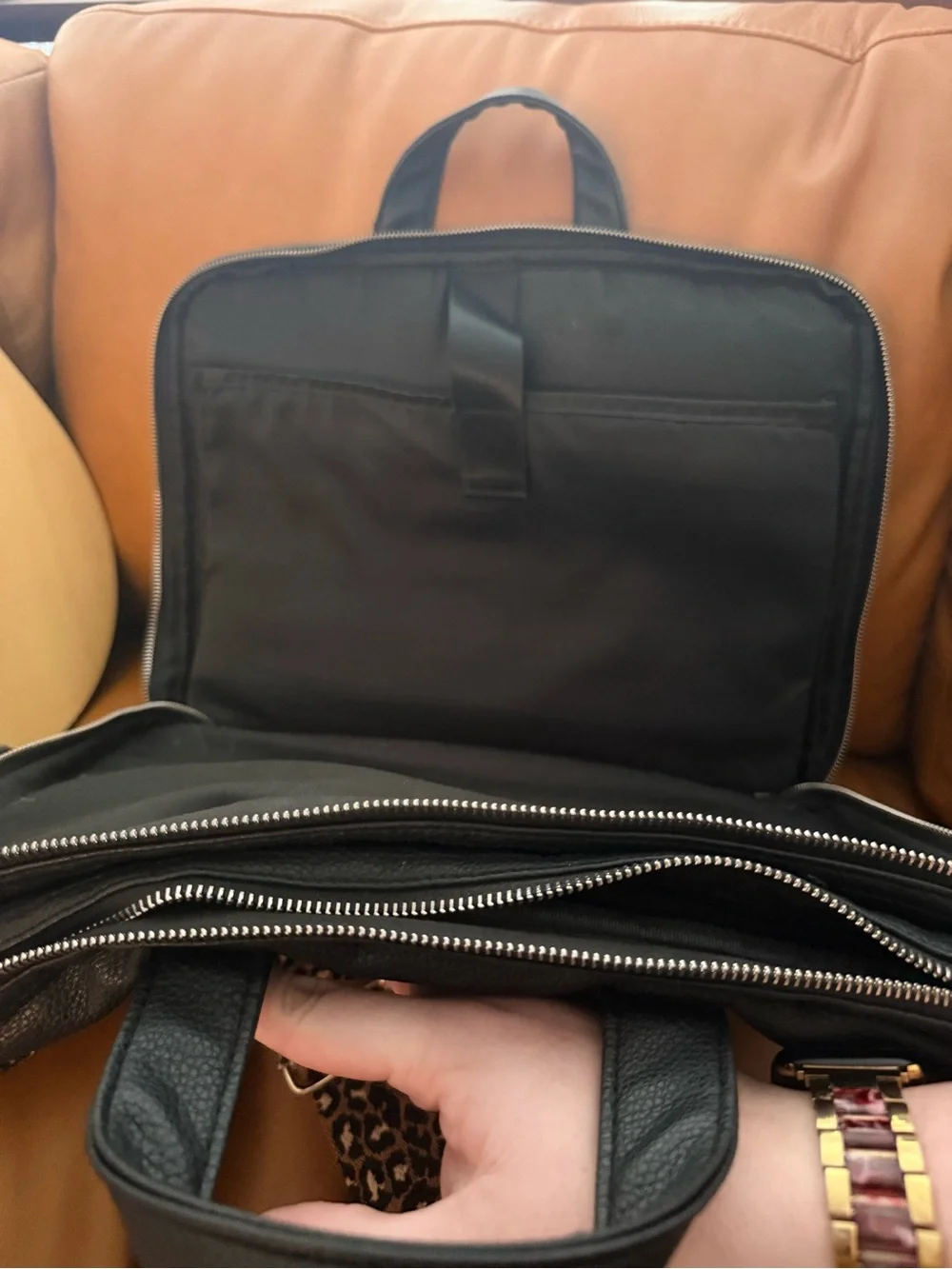 Black Laptop Work Bag